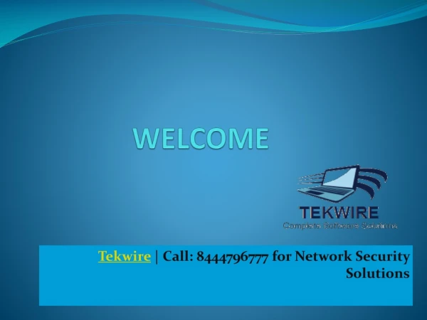 welcome