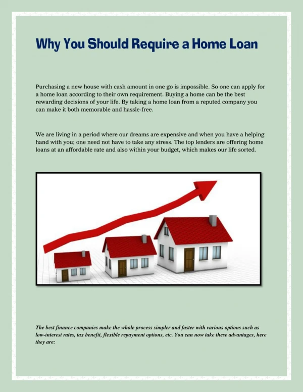 Shubham Housing Loan Without income document