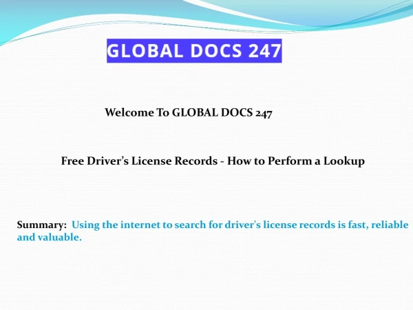 Buy registered driver’s license online