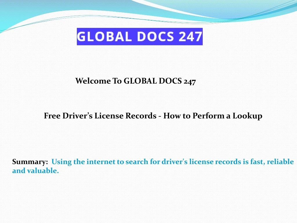 welcome to global docs 247