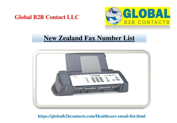new zealand fax number list