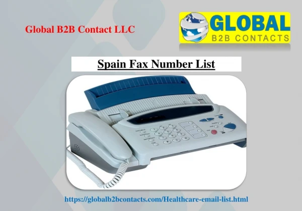 spain fax number list