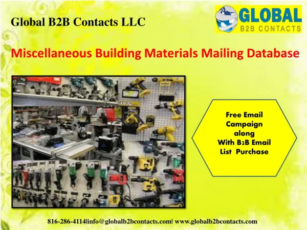 global b2b contacts llc