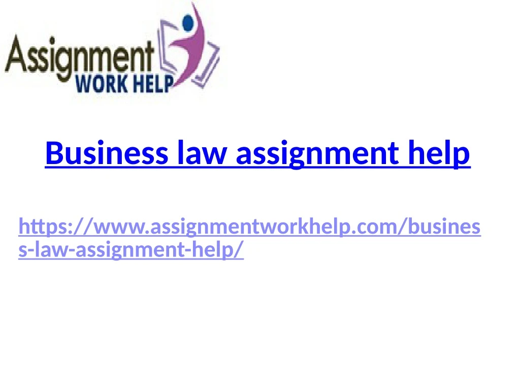 business law assignment help