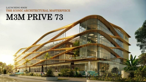 M3M Prive 73, New Commercial Project Sector 73 Gurgaon