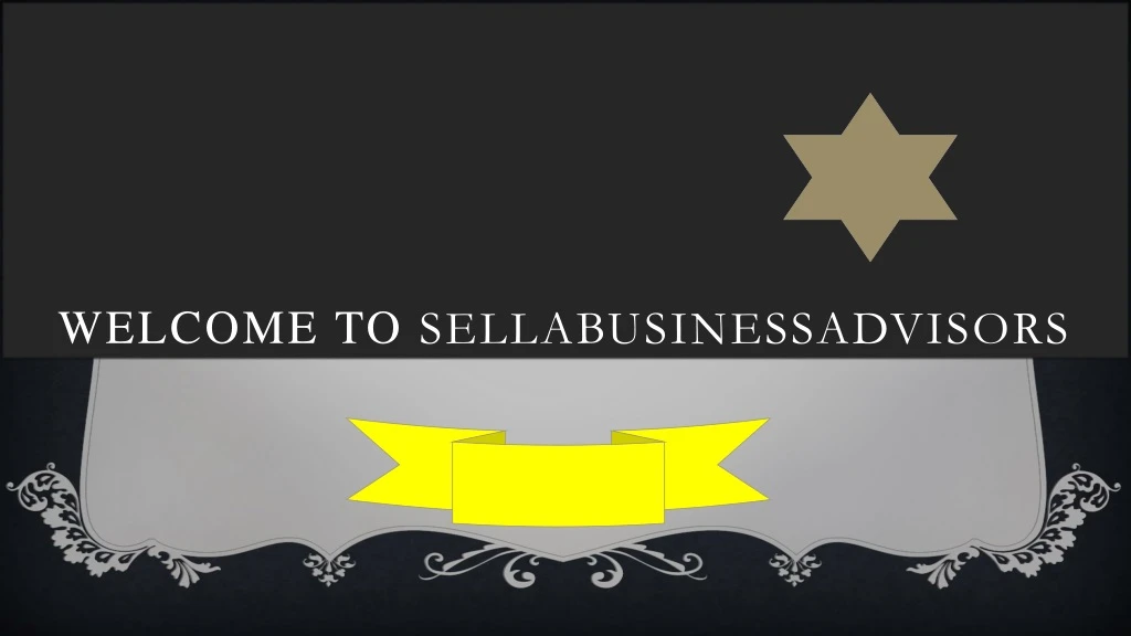 welcome to sellabusinessadvisors