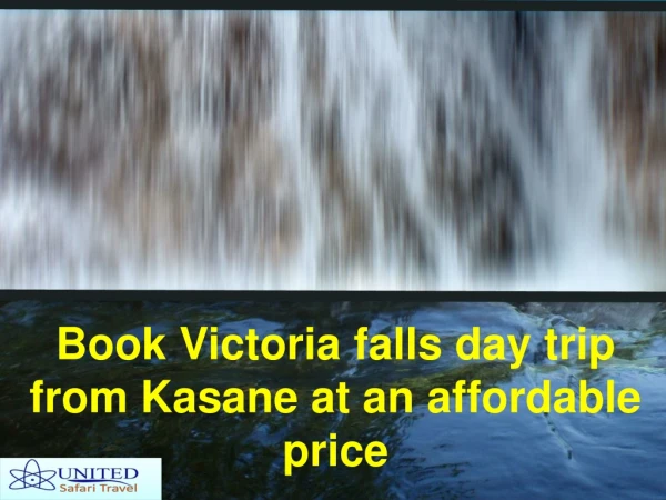 Book Victoria falls day trip from Kasane at an affordable price