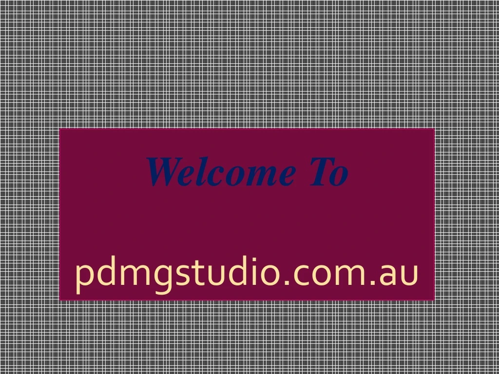 welcome to pdmgstudio com au