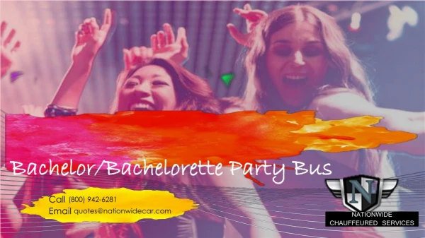 Bachelor and Bachelorette Party Bus Rentals - Limo Bus for Bachelor Party