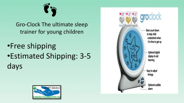 Gro-Clock The ultimate sleep trainer for young children