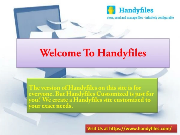 File Sharing Software Free | Handyfiles
