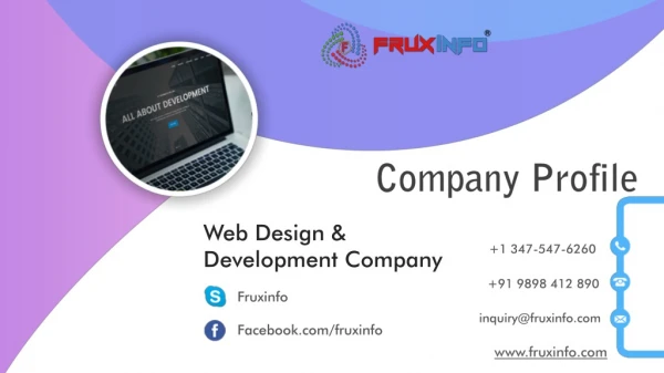 Fruxinfo - Web Design New York