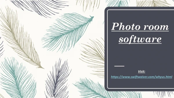 Photo room software