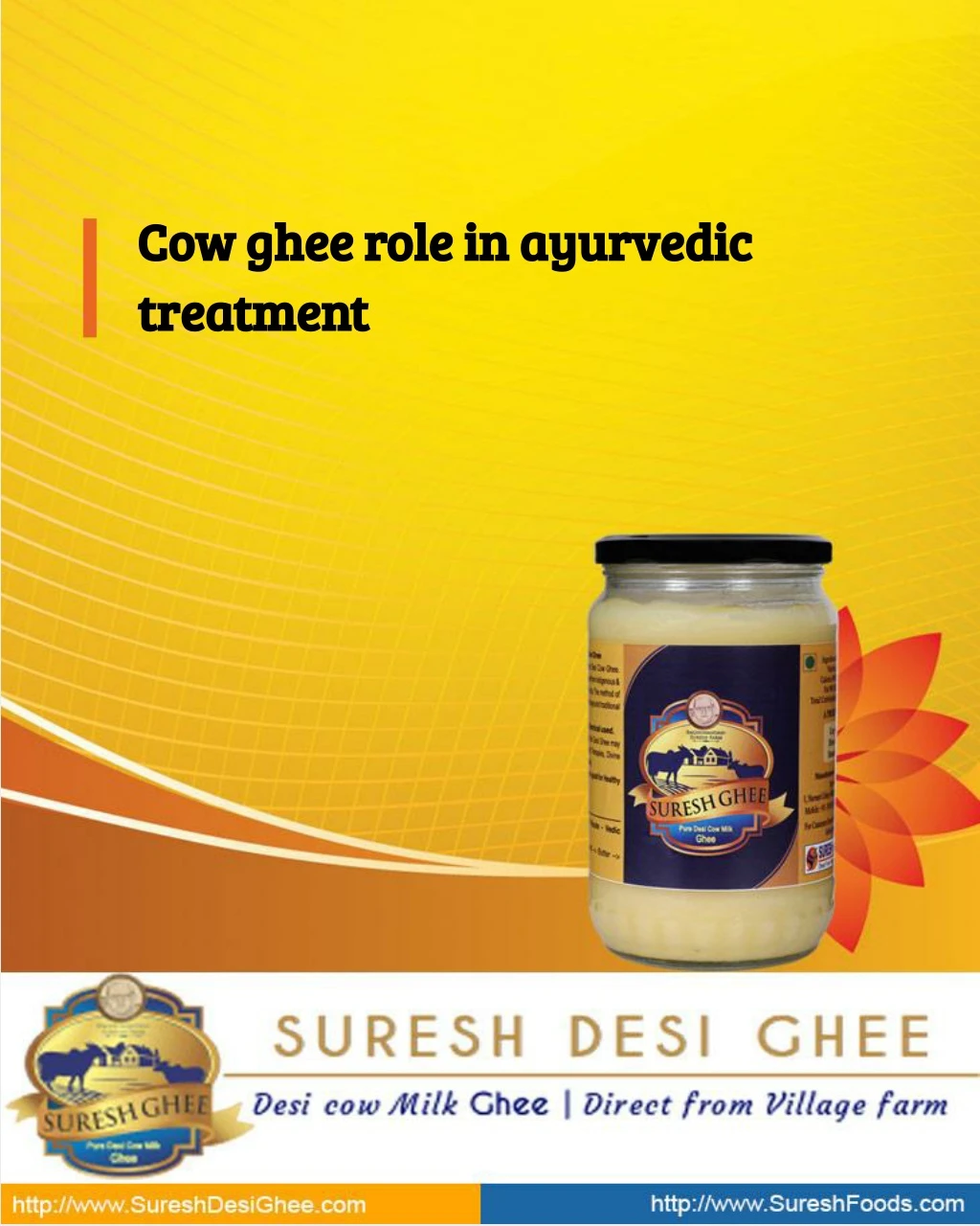 cow ghee role in ayurvedic cow ghee role