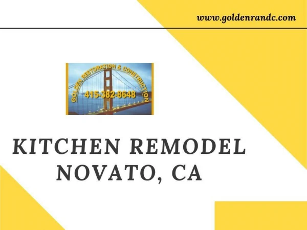 Kitchen Remodel Novato, CA