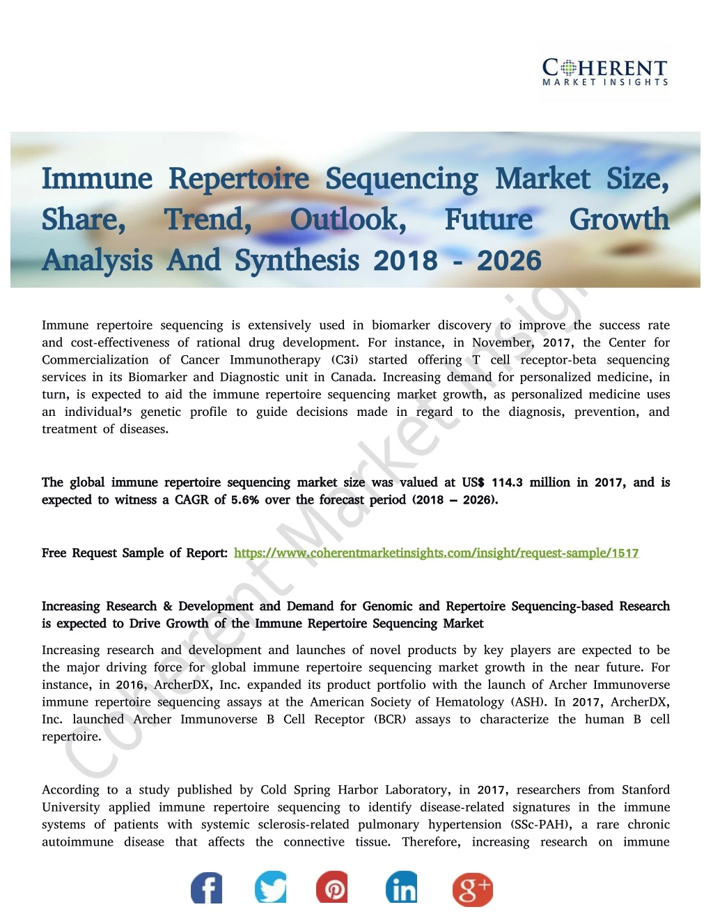 immune repertoire sequencing immune repertoire