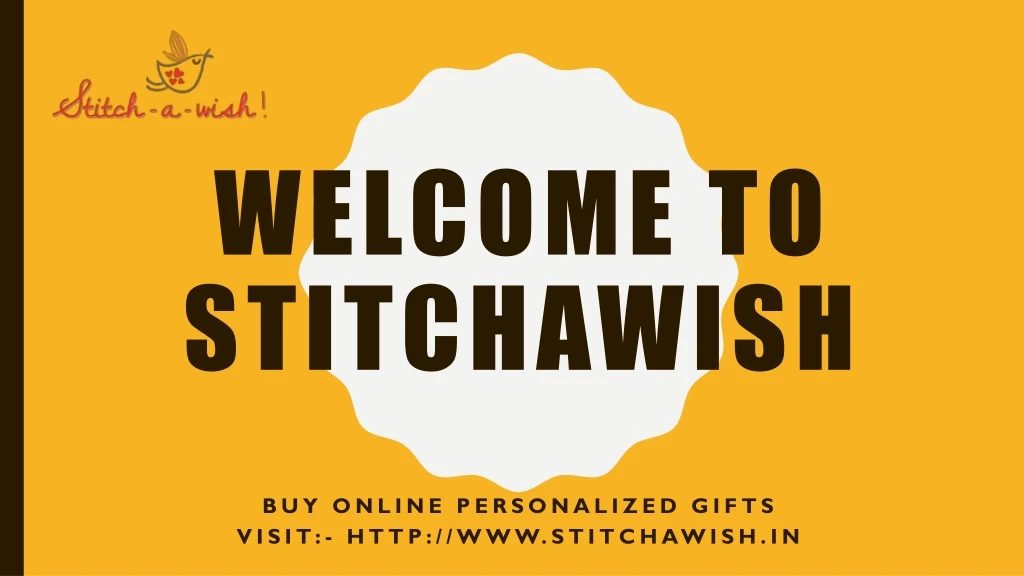 welcome to stitchawish