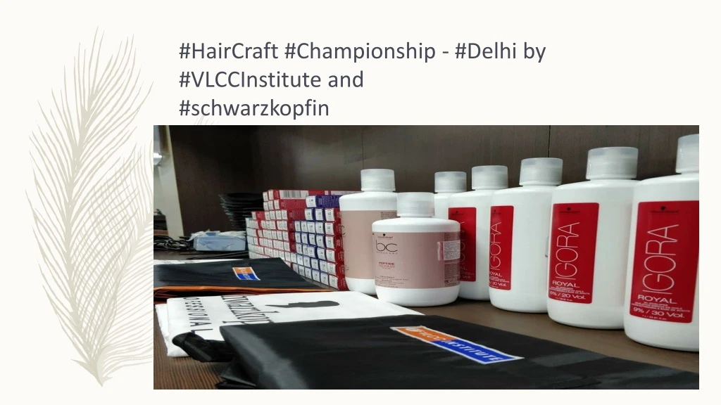 haircraft championship delhi by vlccinstitute and schwarzkopfin