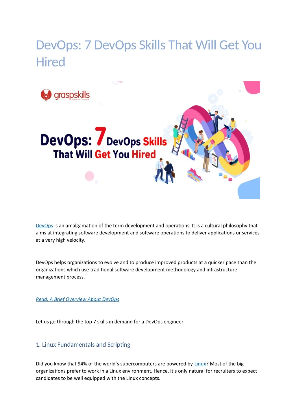 devops 7 devops skills that will get you hired