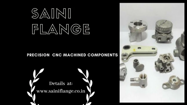Precision CNC machined components