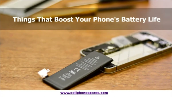 FEATURES THAT MAKE PHONE BATTERIES THE BEST