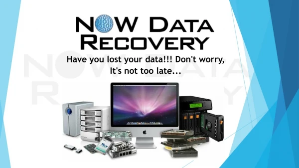 Now Data Recovery Services in Bangalore, India