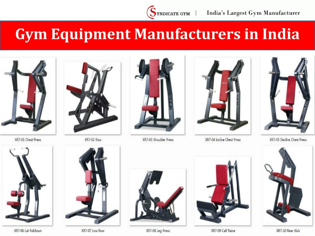 gym equipment manufacturers in india