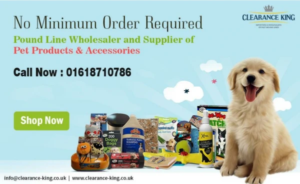 Wholesale Pet Products and Accessories