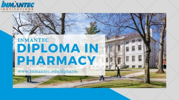 Diploma in Pharmacy