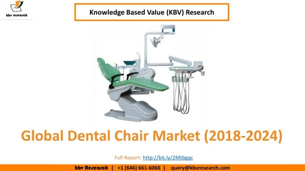 Dental Chair Market Size- KBV Research