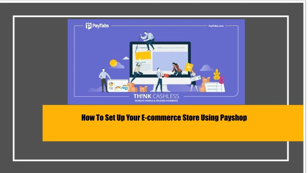 how to set up your e commerce store using payshop