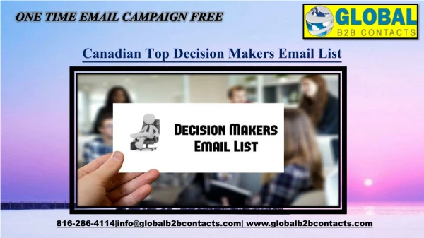 one time email campaign free