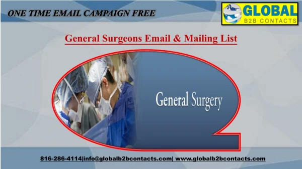 one time email campaign free