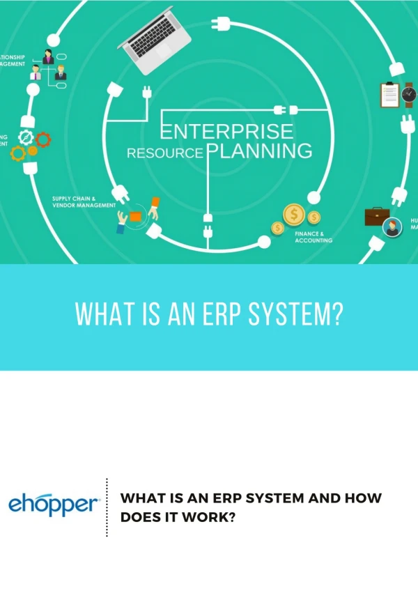 What is an ERP System?