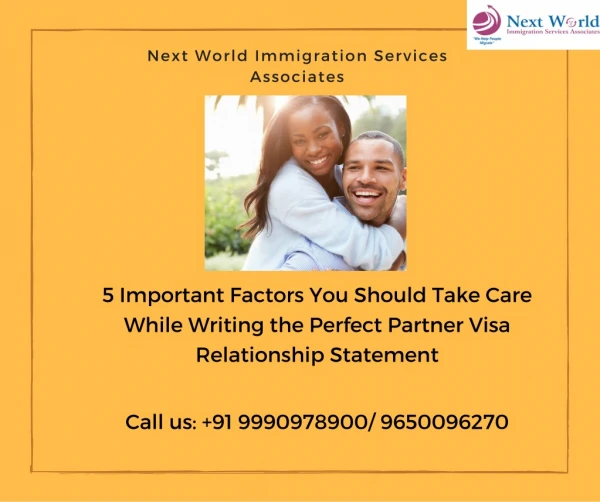 Writing the Perfect Partner Visa Relationship Statement for Australia Spouse Visa