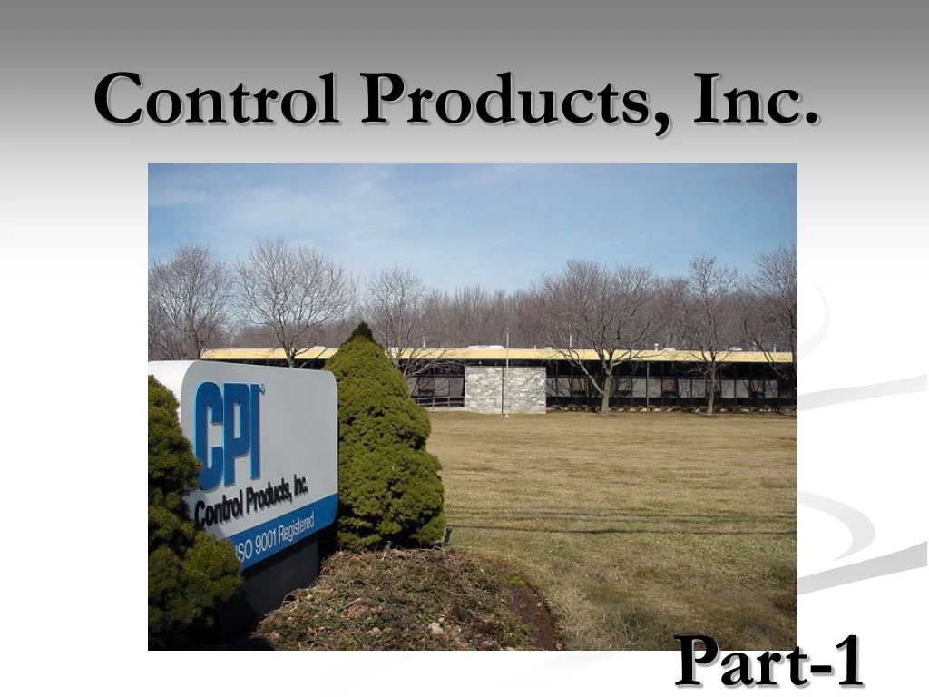 control products inc