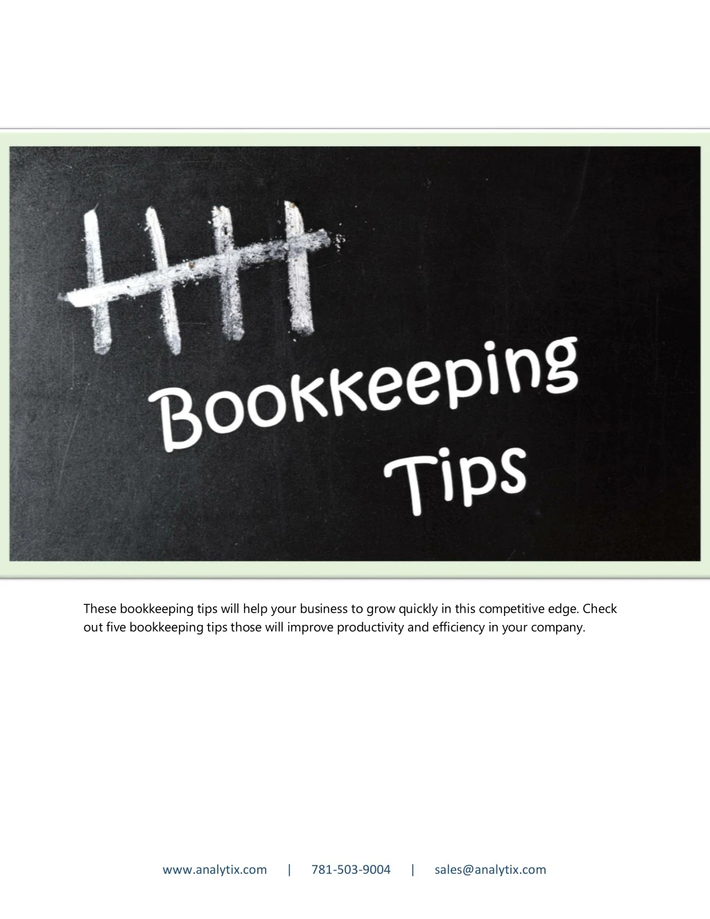 these bookkeeping tips will help your business