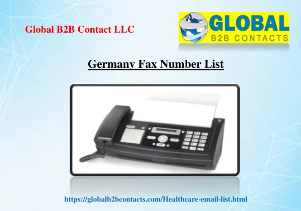 Germany Fax Number List