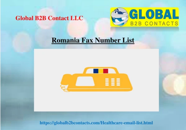 Romania Fax Number List