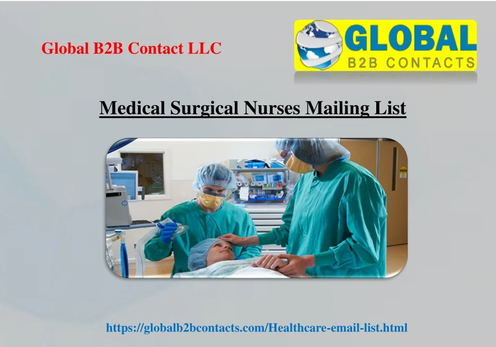 medical surgical nurses mailing list