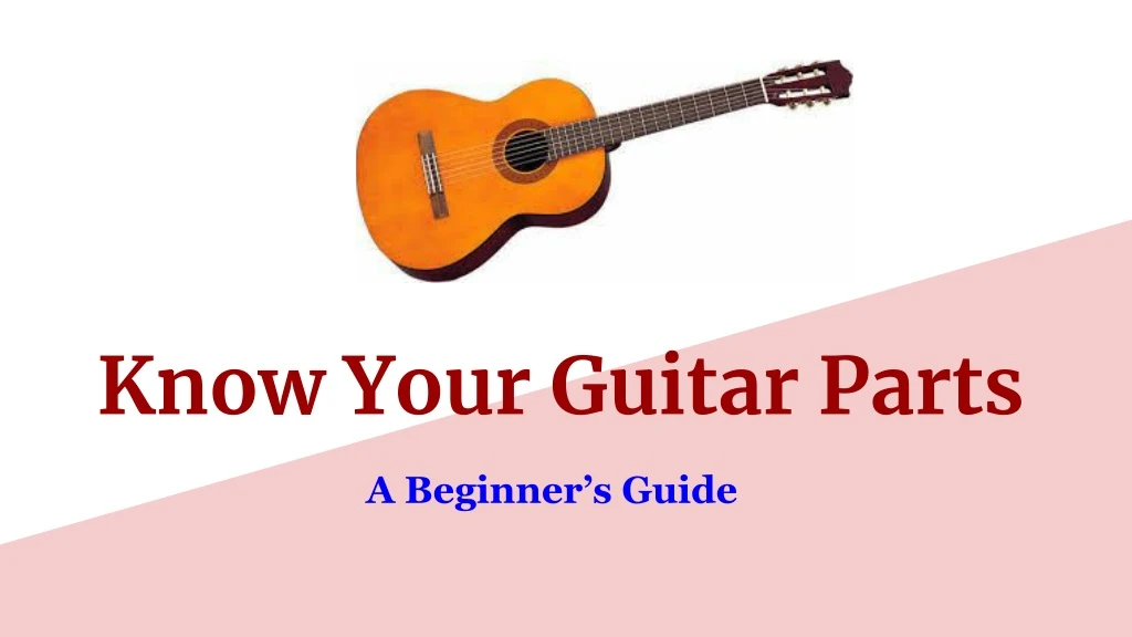 know your guitar parts
