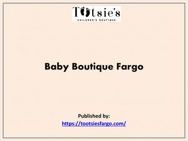 Baby Boutique Fargo