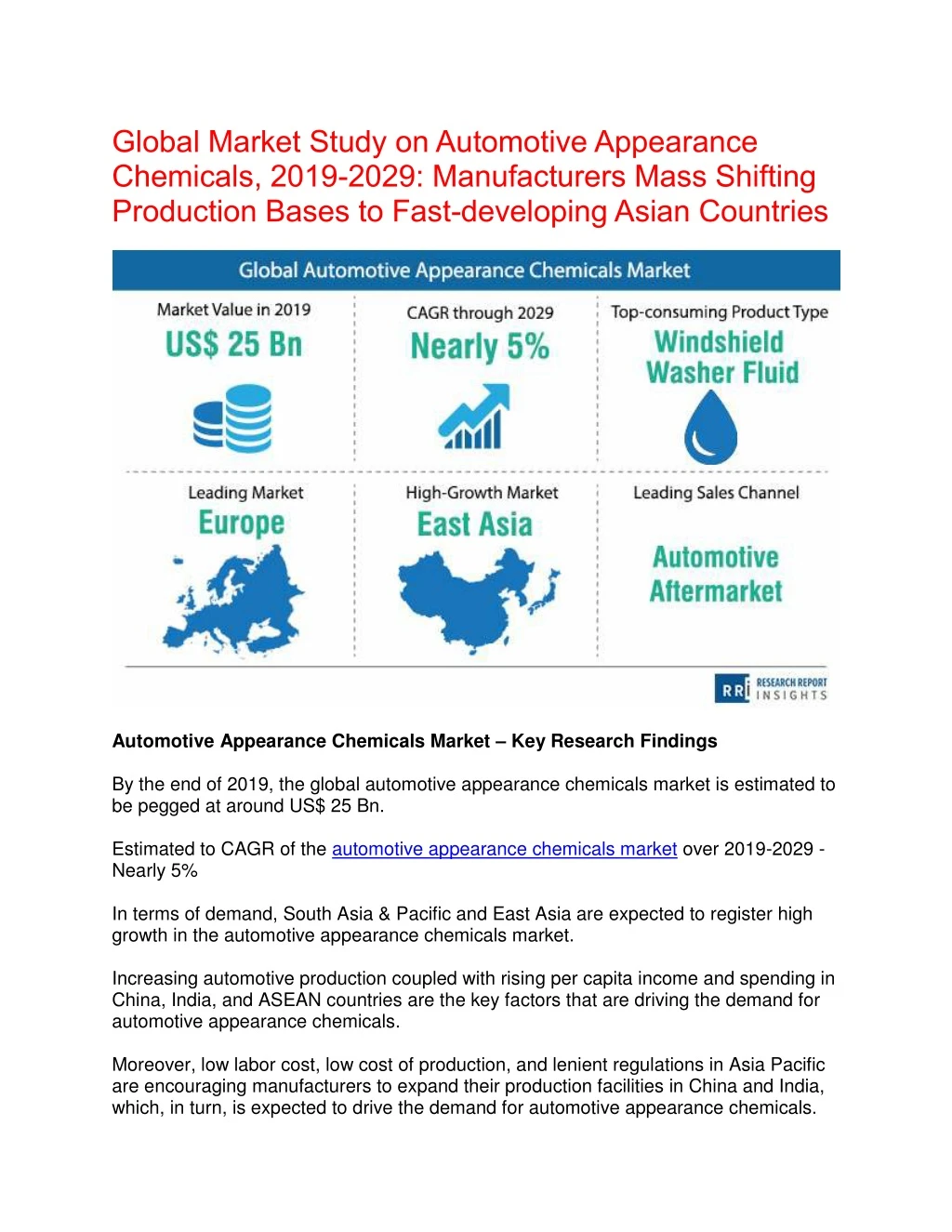 global market study on automotive appearance