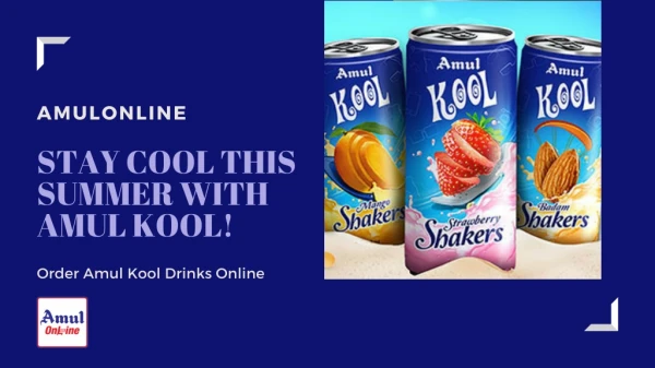 Amul Kool Flavoured Milk Online At The Best Price - Amul Products Online