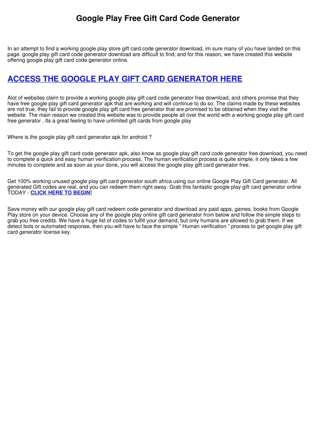 google play free gift card code generator