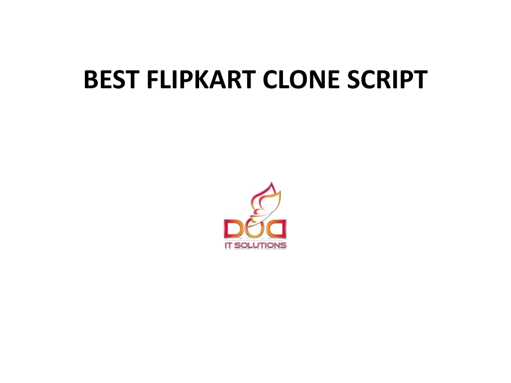 best flipkart clone script