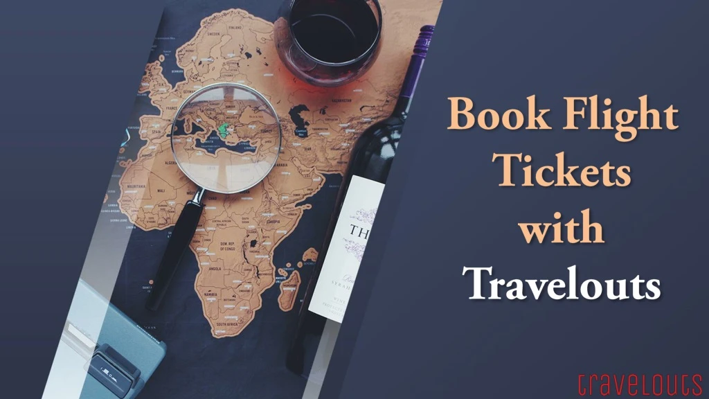 book flight tickets with travelouts