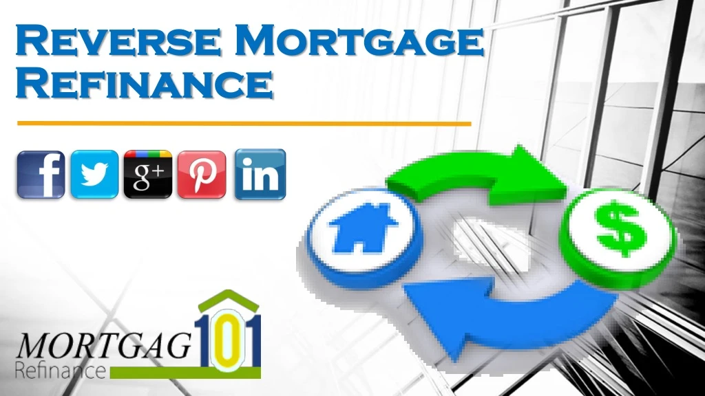 reverse mortgage refinance