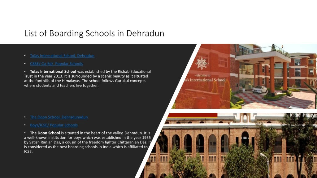 list of boarding schools in dehradun