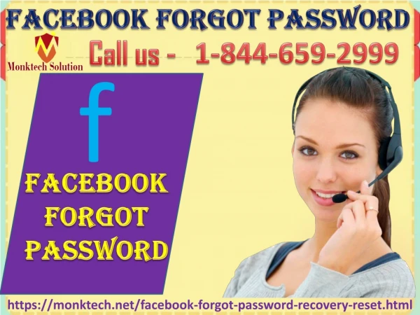For prompt help on Facebook Forgot Password, contact us 1-844-659-2999